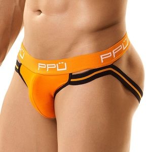 PPU MENS JOCKSTRAP COLOR ORANGE